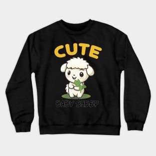 Cute Baby Sheep Crewneck Sweatshirt